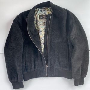 Etro alpaca bomber